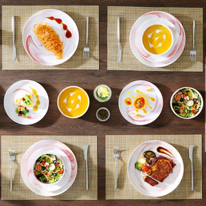 Luna 18 Piece Dinnerware Set for 6