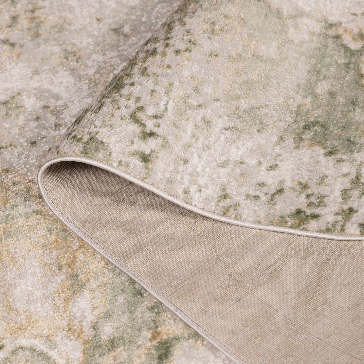 Lively Marble Green Area Rug
