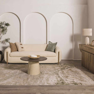 Lively Marble Green Area Rug