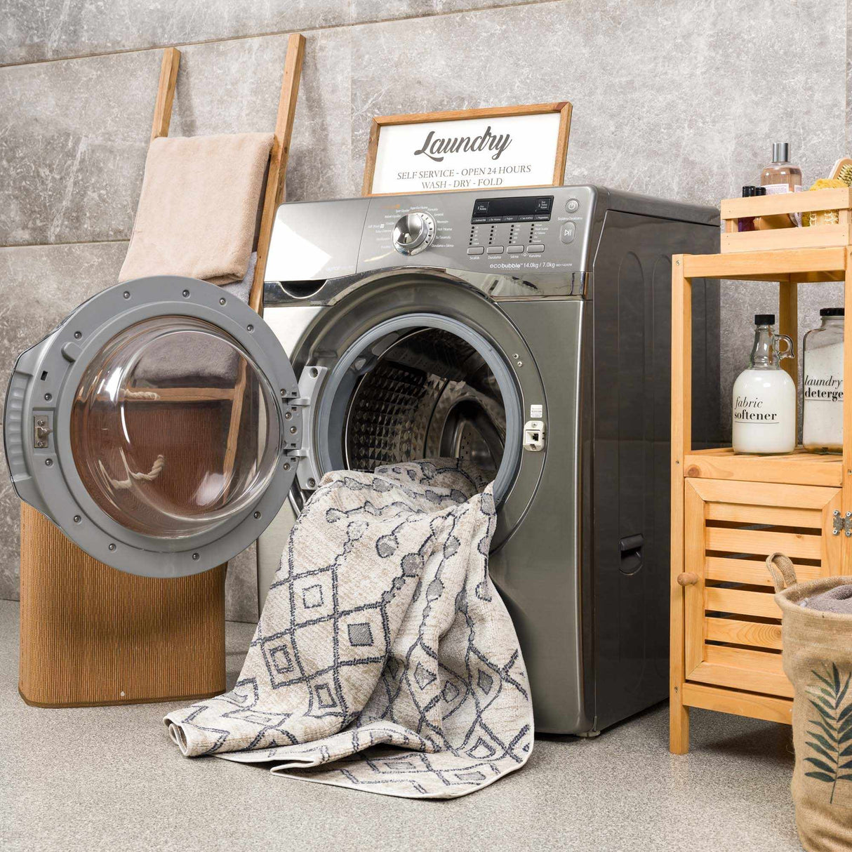 Midstream Washable Area Rug - Clearance