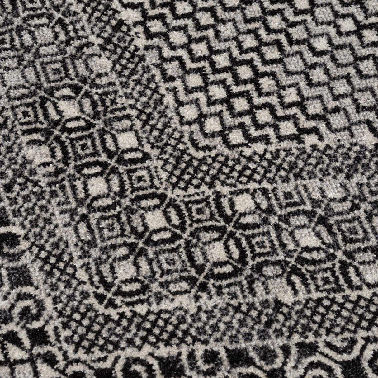 Coledale Black & White Washable Rug - Clearance