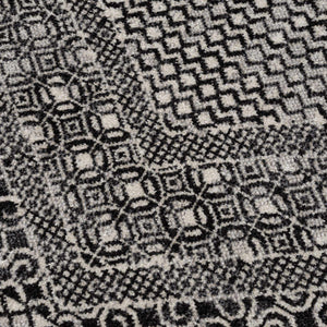 Coledale Black & White Washable Rug - Clearance