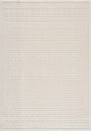 Bahar Cream Washable Area Rug