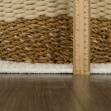 Fadey White 3D Washable Rug