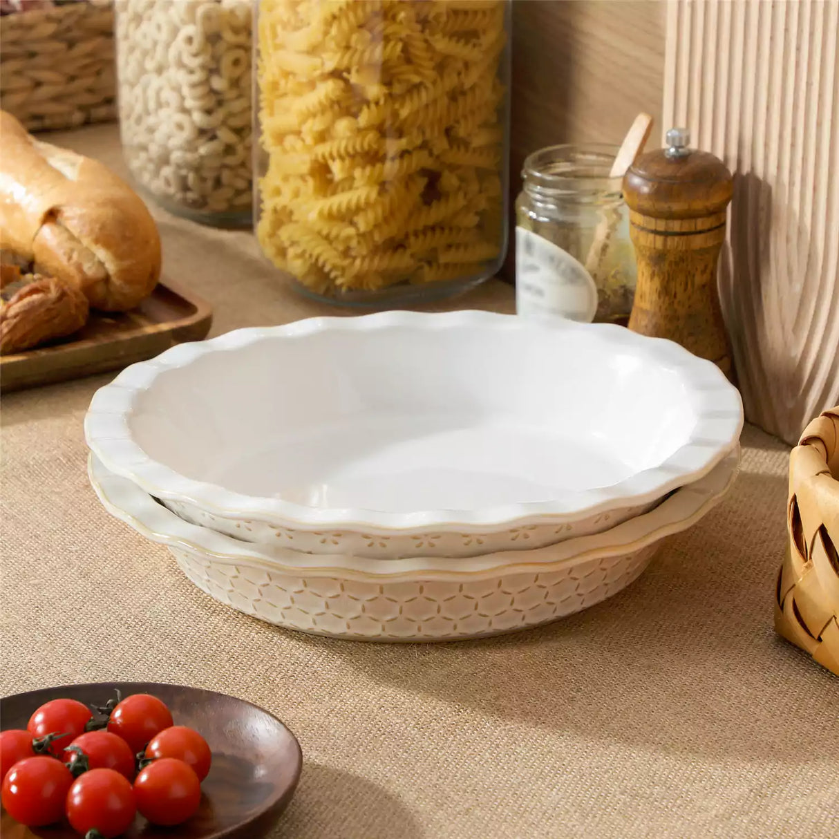 Lydia Fluted Pie Pan
