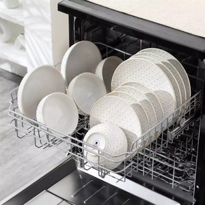 Lydia 16 Piece Antique White Dinnerware Set