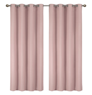 2 Pack - 55'' X 84'' Solid Thermal Blackout Panels (19 Colors)