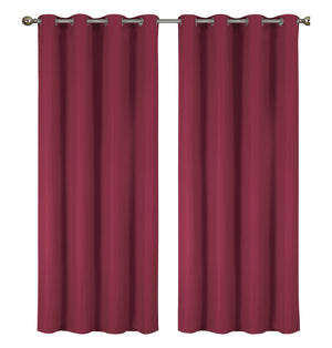 2 Pack - 55'' X 84'' Solid Thermal Blackout Panels (19 Colors)