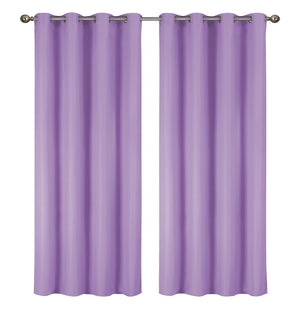 2 Pack - 55'' X 84'' Solid Thermal Blackout Panels (19 Colors)