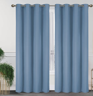 2 Pack - 55'' X 84'' Solid Thermal Blackout Panels (19 Colors)
