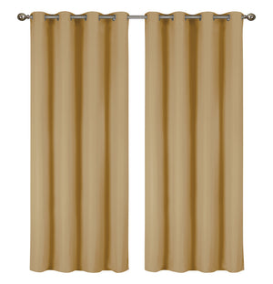 2 Pack - 55'' X 84'' Solid Thermal Blackout Panels (19 Colors)