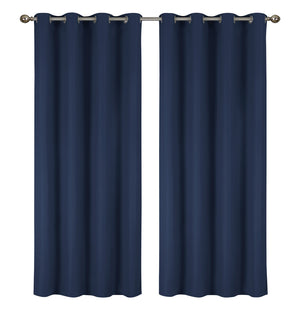 2 Pack - 55'' X 84'' Solid Thermal Blackout Panels (19 Colors)