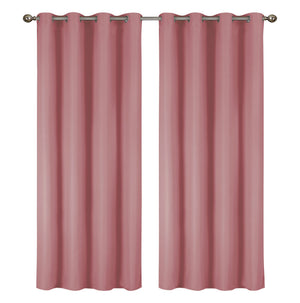 2 Pack - 55'' X 84'' Solid Thermal Blackout Panels (19 Colors)