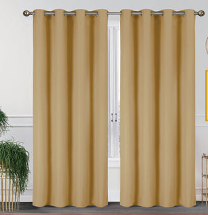2 Pack - 55'' X 84'' Solid Thermal Blackout Panels (19 Colors)