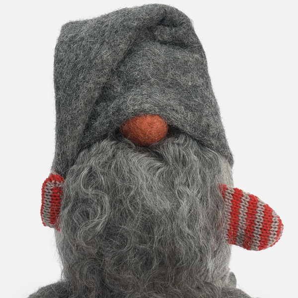 Tomte Gnome - Little Claus (Grey Cap)