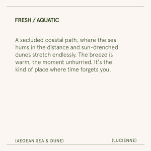 Lucienne - Aegean Sea & Dune Candle