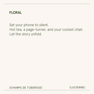 Lucienne - Champs de Tuberose Candle