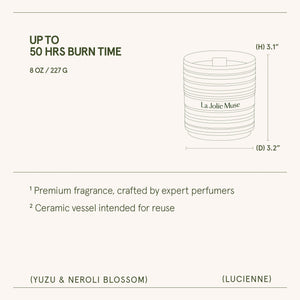 Lucienne - Yuzu & Neroli Blossom Candle