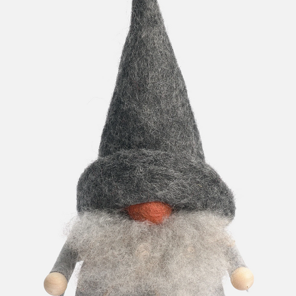 Tomte Gnome - Lukas (Grey Cap)