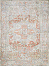 Rust Maayon Washable Rug