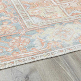 Rust Maayon Washable Rug