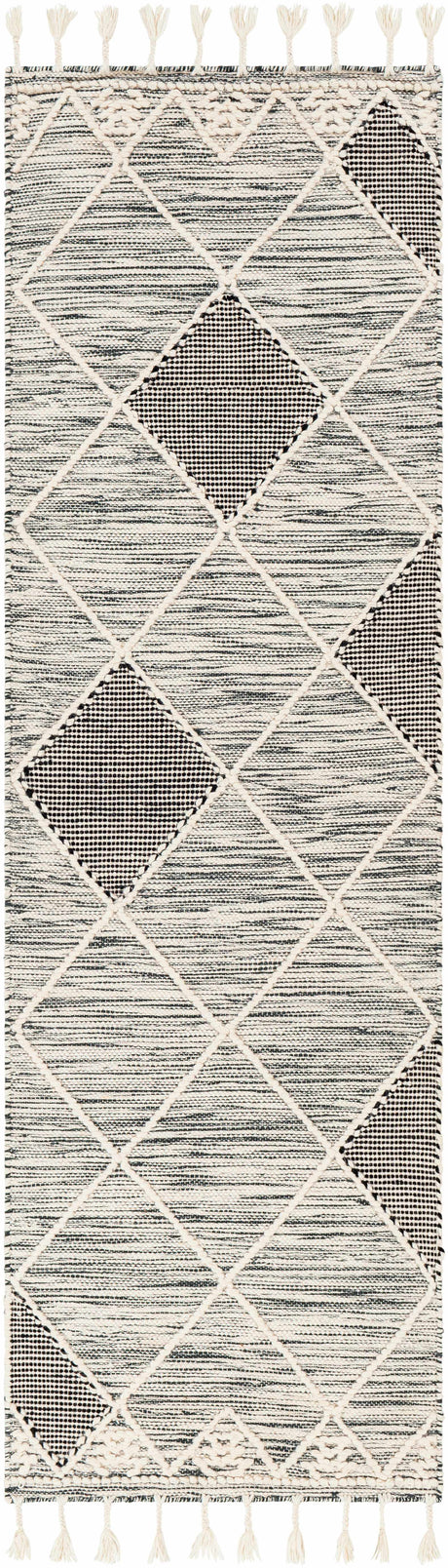 Mabua Tasseled Jute&Wool  Rug - Clearance