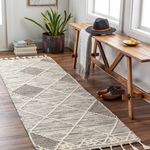 Mabua Tasseled Jute&Wool  Rug - Clearance