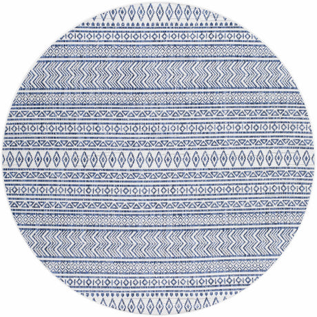 Madras Light Blue Green All Over Performance Area Rug