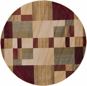 Maumee Brown Mosaic Performance Rug - Clearance
