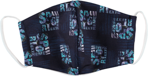 6-Pack: Men's Reusable Machine Washable Masks Mystery (3 Solid + 3 Prints)
