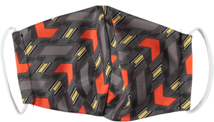 6-Pack: Men's Reusable Machine Washable Masks Mystery (3 Solid + 3 Prints)
