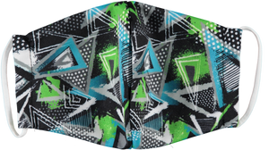 6-Pack: Men's Reusable Machine Washable Masks Mystery (3 Solid + 3 Prints)