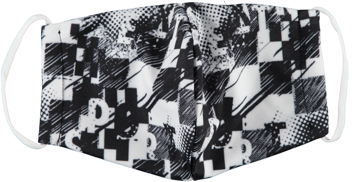 6-Pack: Men's Reusable Machine Washable Masks Mystery (3 Solid + 3 Prints)