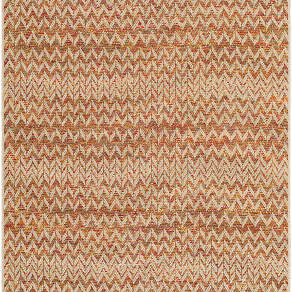 Alazne Burnt Orange Area Rug