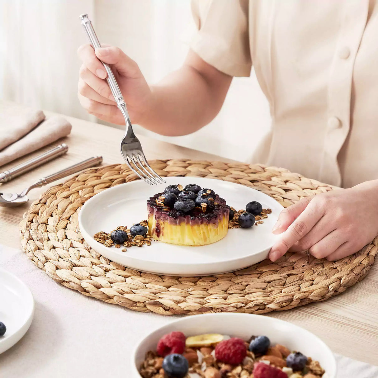 Mina 12 Piece Dinnerware Set