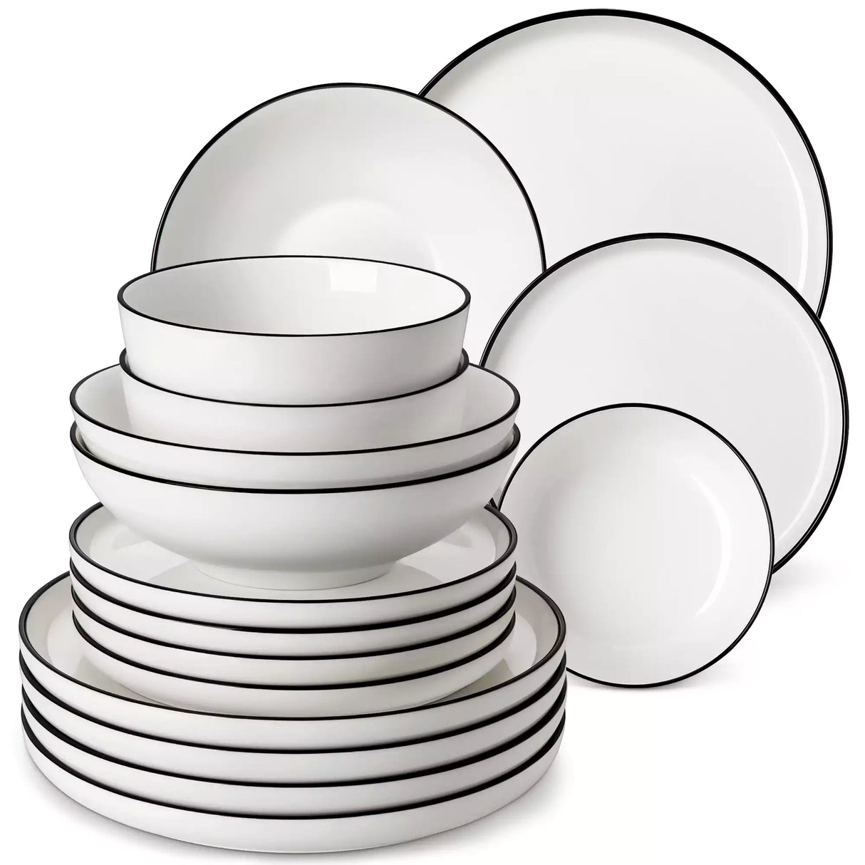 Mina 16 Piece Dinnerware Set