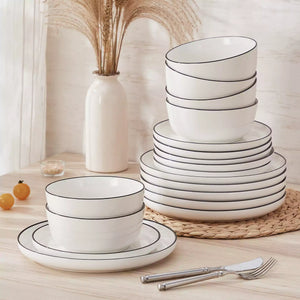 Mina 18 Piece Dinnerware Set