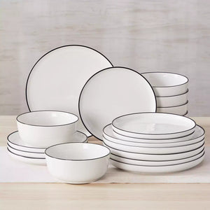 Mina 18 Piece Dinnerware Set