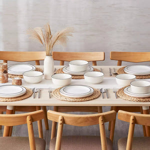 Mina 18 Piece Dinnerware Set