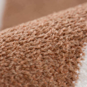 Ulric Chestnut Diamond Washable Area Rug