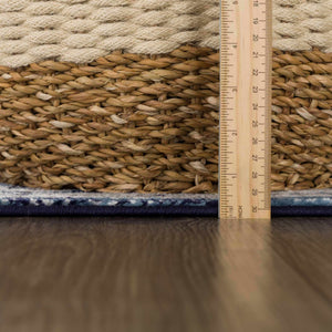 Buenaventura Navy Area Rug - Clearance