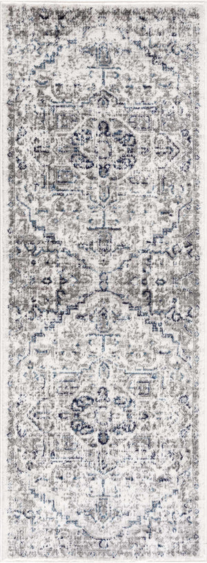 Buenaventura Cream & Navy Area Rug - Clearance