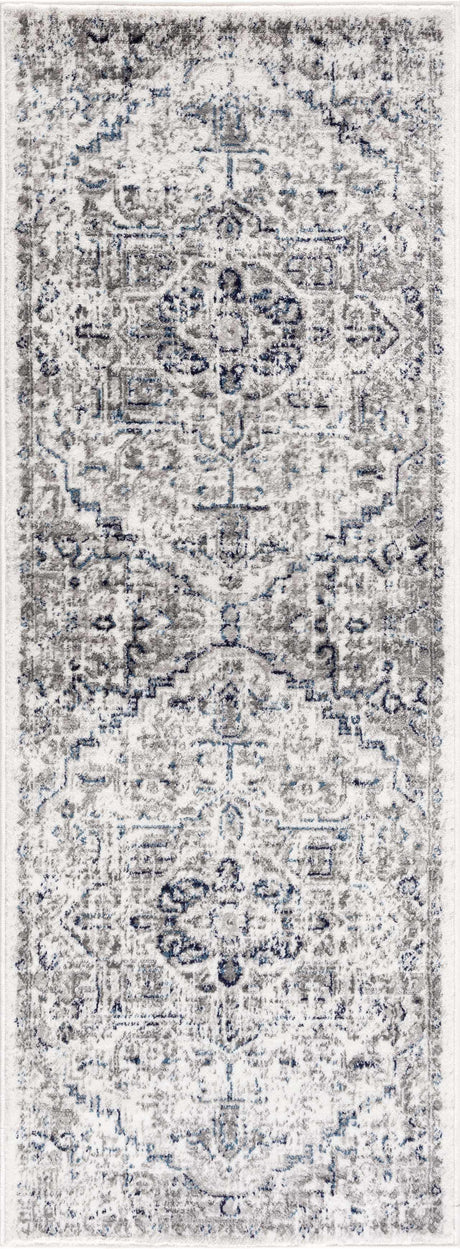 Buenaventura Cream & Navy Area Rug - Clearance