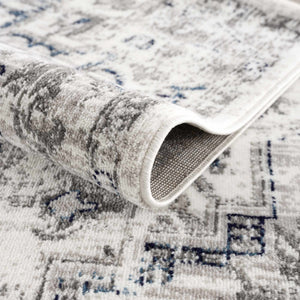 Buenaventura Cream & Navy Area Rug - Clearance