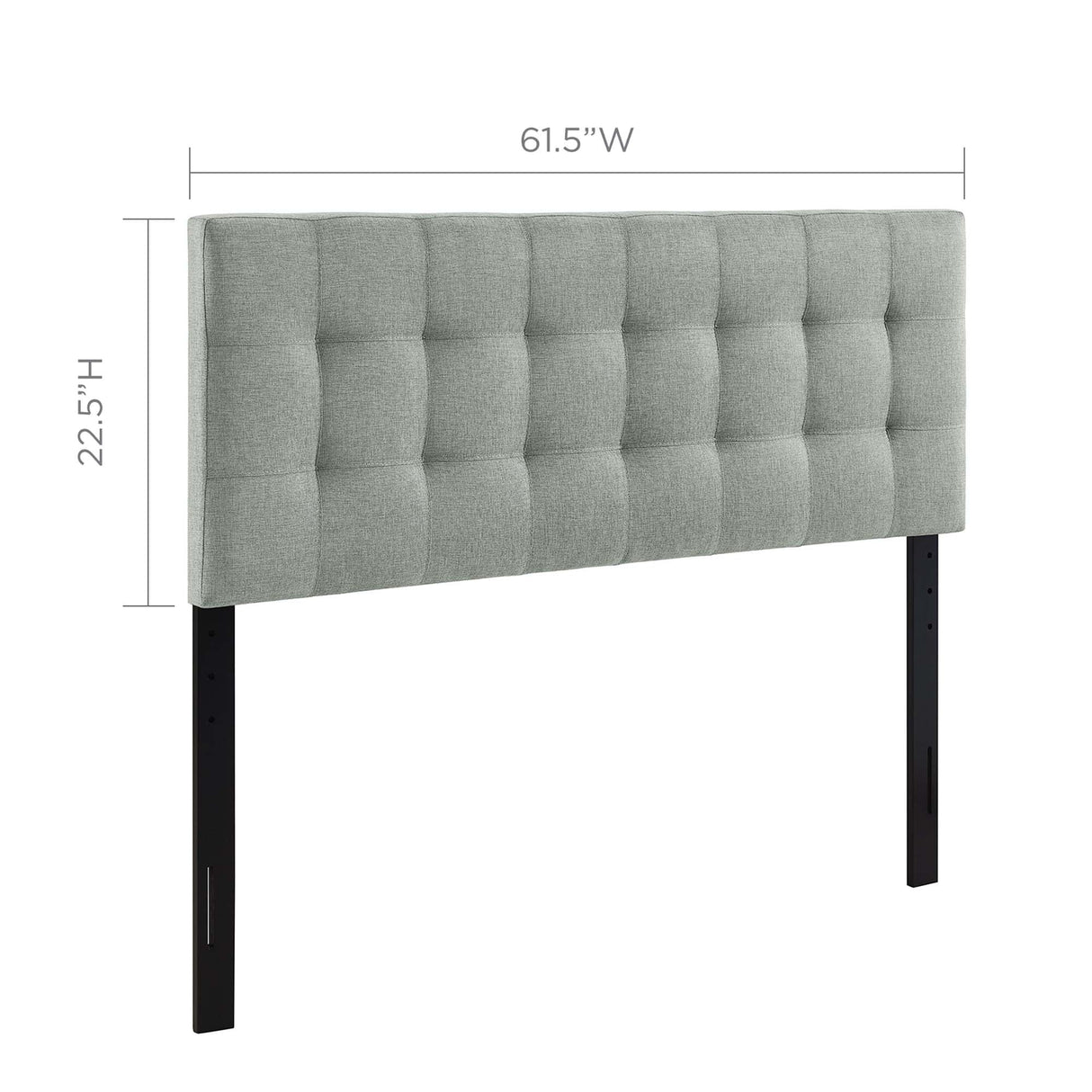 Lily Upholstered Fabric Queen Headboard by Modway