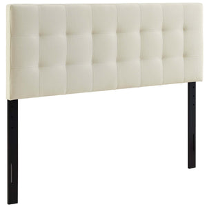 Lily Upholstered Fabric Queen Headboard by Modway