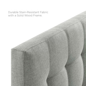 Lily Upholstered Fabric King Headboard by Modway
