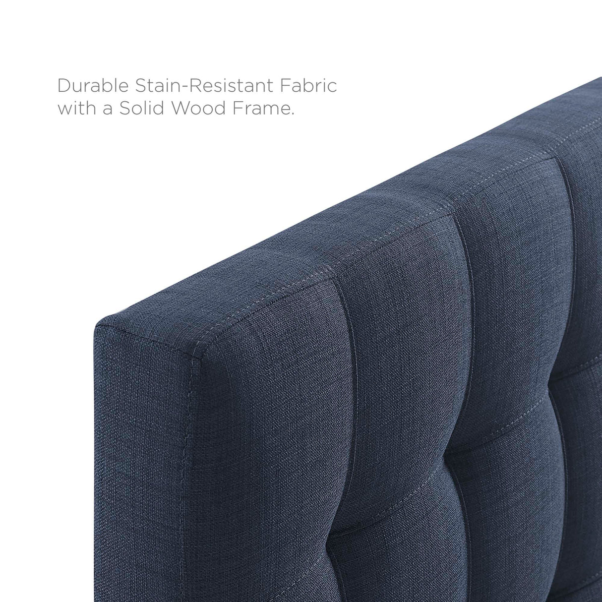 Lily Upholstered Fabric King Headboard by Modway