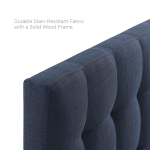 Lily Upholstered Fabric King Headboard by Modway