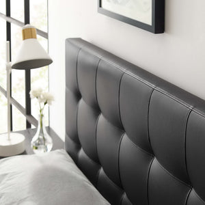 Lily Upholstered Vinyl Full Headboard by Modway